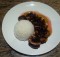 Duck Steak with honey ginger soy sauce